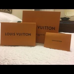 Louis Vuitton shopping bag set